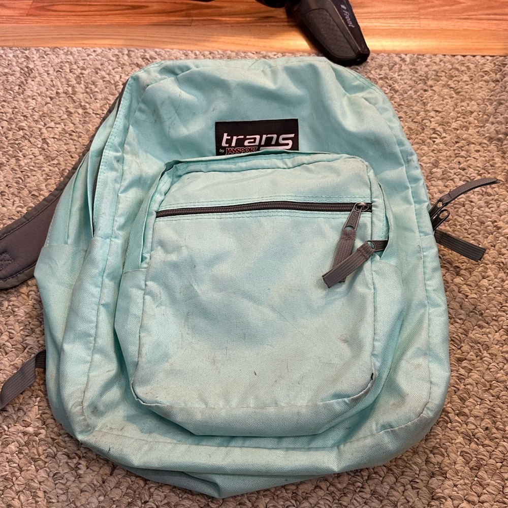 Light Blue Backpack